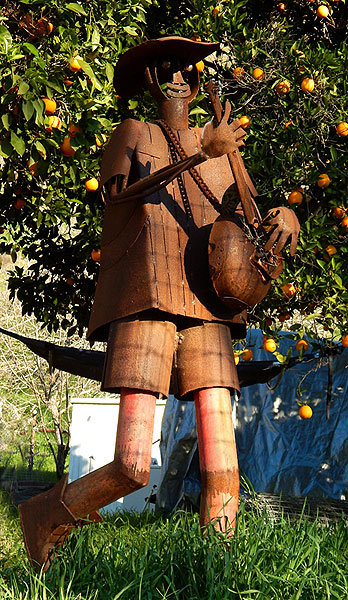 Strolling Mondolin Player